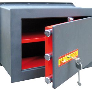 Utilia TOP Security CASSAFORTE DA MURO 3+2 catenacci mm. 490x200x320 h