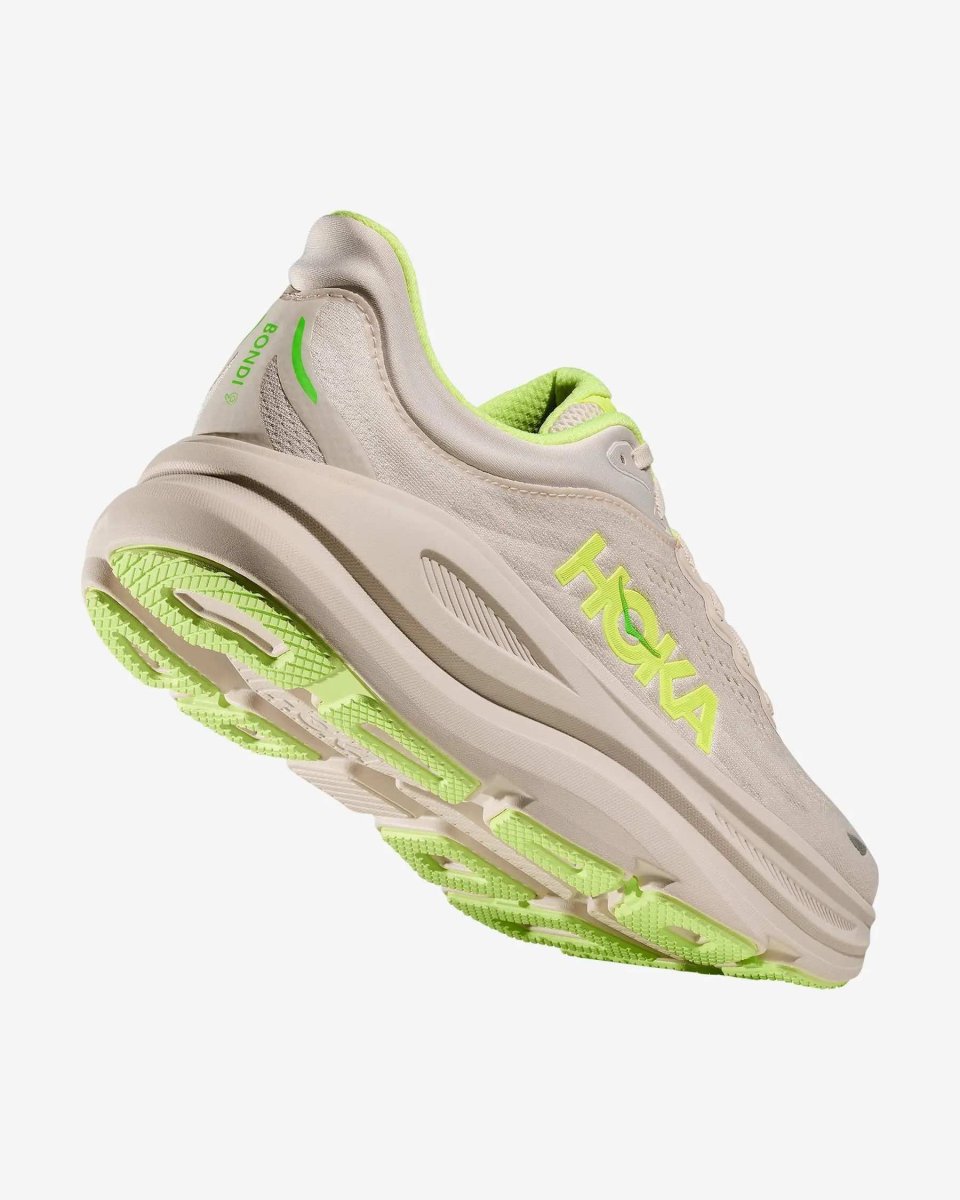 SCARPA RUNNING BIANCA HOKA BONDI 9 DA UOMO - immagine 3