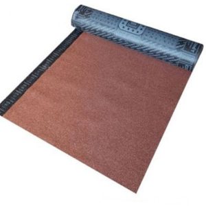 GUAINA BITUMINOSA ARDESIATA ROSSA ROTOLO 10MQ