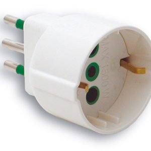 Fanton ADATTATORE SEMPLICE IN BLISTER 2P+T spina 10A/ presa schuko