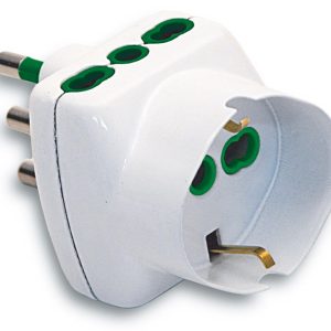 Fanton ADATTATORE TRIPLO 2P+T spina 16A/2 prese 10-16A+schuko