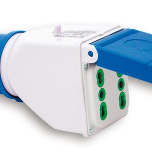 Fanton ADATTATORE INDUSTRIALE CEE 2P+T spina/2 prese 10-16 A