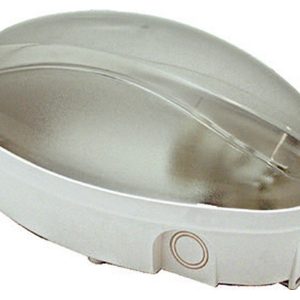 Fanton PLAFONIERA PANDA MINI LED 12W BIANCA ovale ? cm.21,5×12,5×11 h