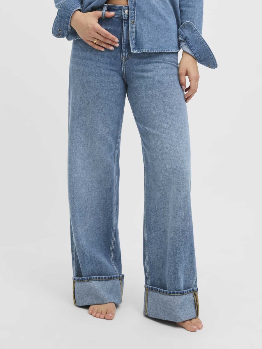 DENIM TOKYO WIDE LEG JJXX DA RAGAZZA BLU JEANS MEDIUM - immagine 2