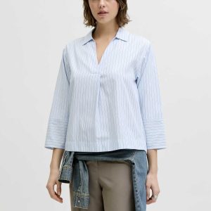 Camicia unisex JJXX 12290003 Skywa in popeline versatile