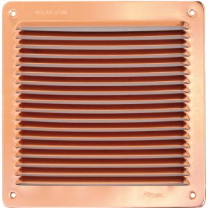 GRIGLIA DI AERAZIONE IN RAME  mm. 230×230