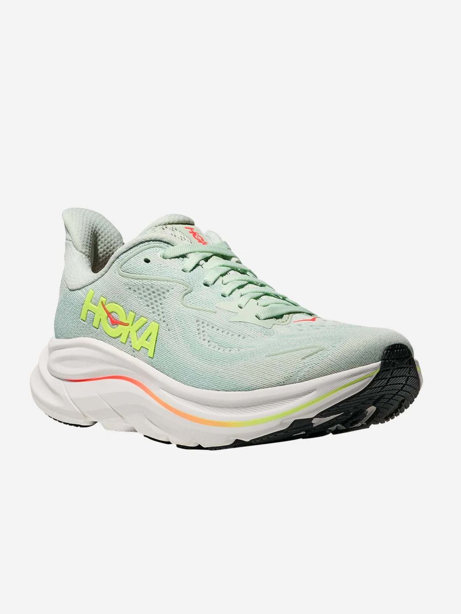SCARPA RUNNING VERDE ACQUA HOKA CLIFTON 10 DA DONNA - immagine 3
