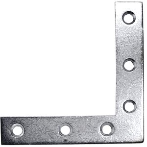 ANGOLO DI RINFORZO ZINCATO mm. 160×160 (50 pz.)