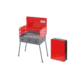 BARBECUE RICHIUDIBILE IN VALIGETTA HAPPY cm. 41x 30 x 48 h