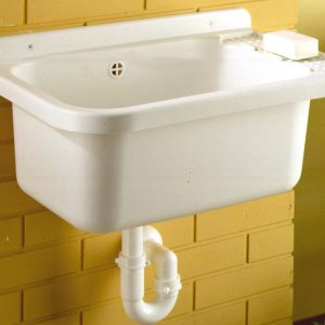 LAVATOIO A PARETE cm. 50x34x25 h