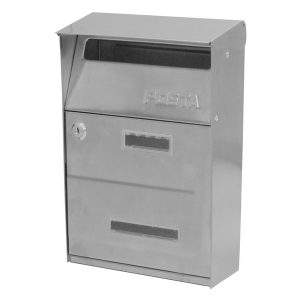 Utilia CASSETTA POSTALE ‘MONACO’ INOX  mm.210x85x305 h