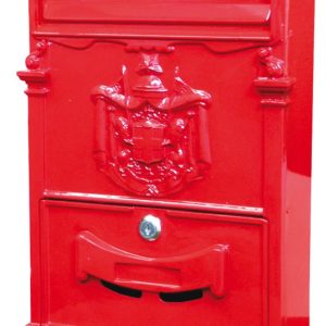 Utilia CASSETTA POSTALE ARTISTICA  col. Rosso