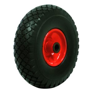 Utilia RUOTA PIENA PER CARRELLI PORTASACCHI cerchione acciaio ? mm.260