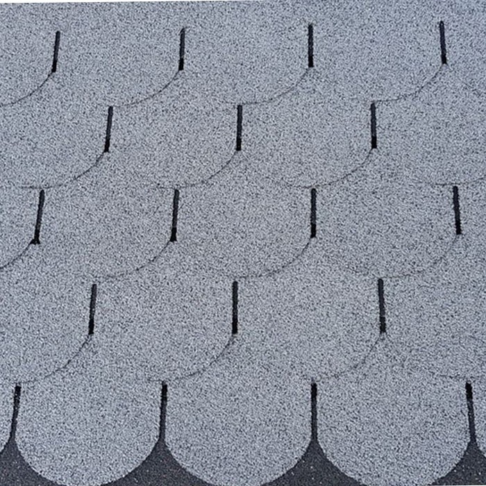 TEGOLE CANADESI BITUMINOSE ” TONDE ARDESIA” 2,32 MQ 16PZ - immagine 2