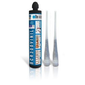 Bossong CARTUCCIA ANCORANTE CHIMICO VINIL+2 MISCELATORI ml.300