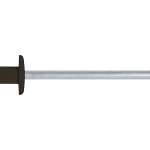 Friulsider RIVETTO A STRAPPO IN ALLUMINIO TESTA DI MORO 100pz. mm.4,0×14