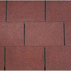 TEGOLE CANADESI BITUMINOSE ” QUADRE ROSSE” 2,32 MQ 16PZ