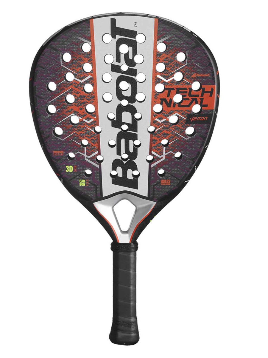 RACCHETTA DA PADEL TECHNICAL VERON 2025 BABOLAT ROSSO - immagine 2