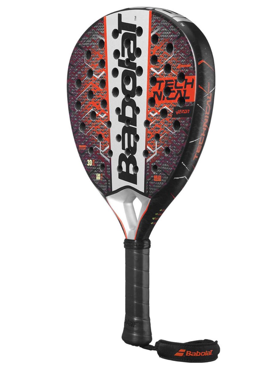 RACCHETTA DA PADEL TECHNICAL VERON 2025 BABOLAT ROSSO - immagine 3