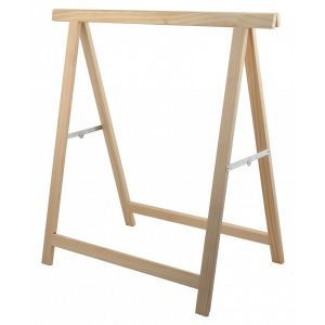 UTILIA CAVALLETTO RICHIUDIBILE IN LEGNO DI PINO cm.75x40x75 h