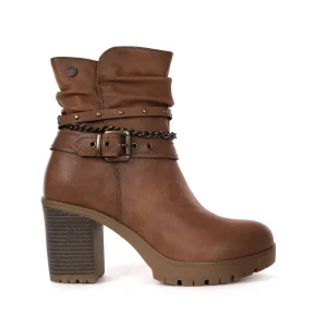 STIVALETTO CON CINTURINI REFRESH DA DONNA CAMEL