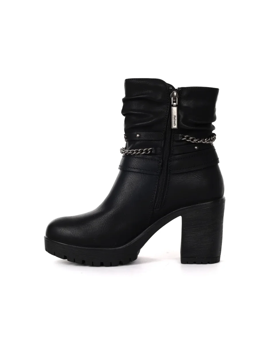 STIVALETTO CON CINTURINI REFRESH DA DONNA NERO - immagine 6