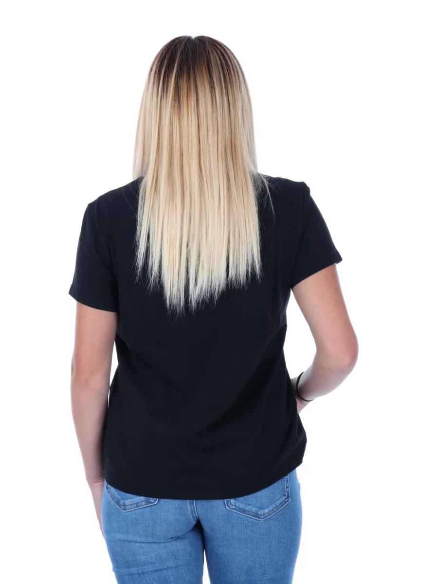 T-SHIRT CON STAMPA LEVI'S DONNA NERO - immagine 6