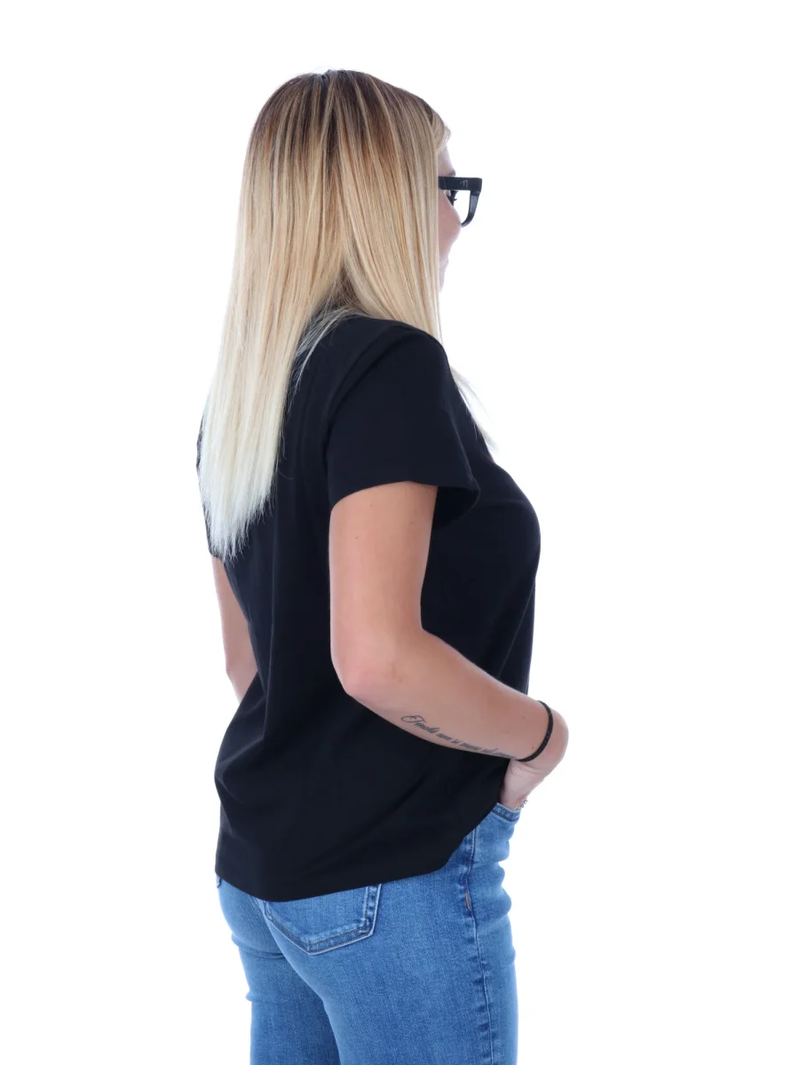 T-SHIRT CON STAMPA LEVI'S DONNA NERO - immagine 7