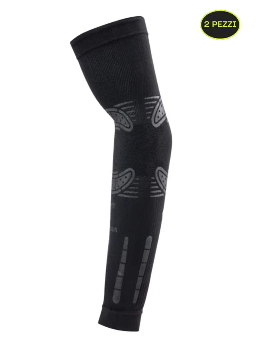 MANICOTTO NO STRAIN FLOKY UNISEX NERO - immagine 2