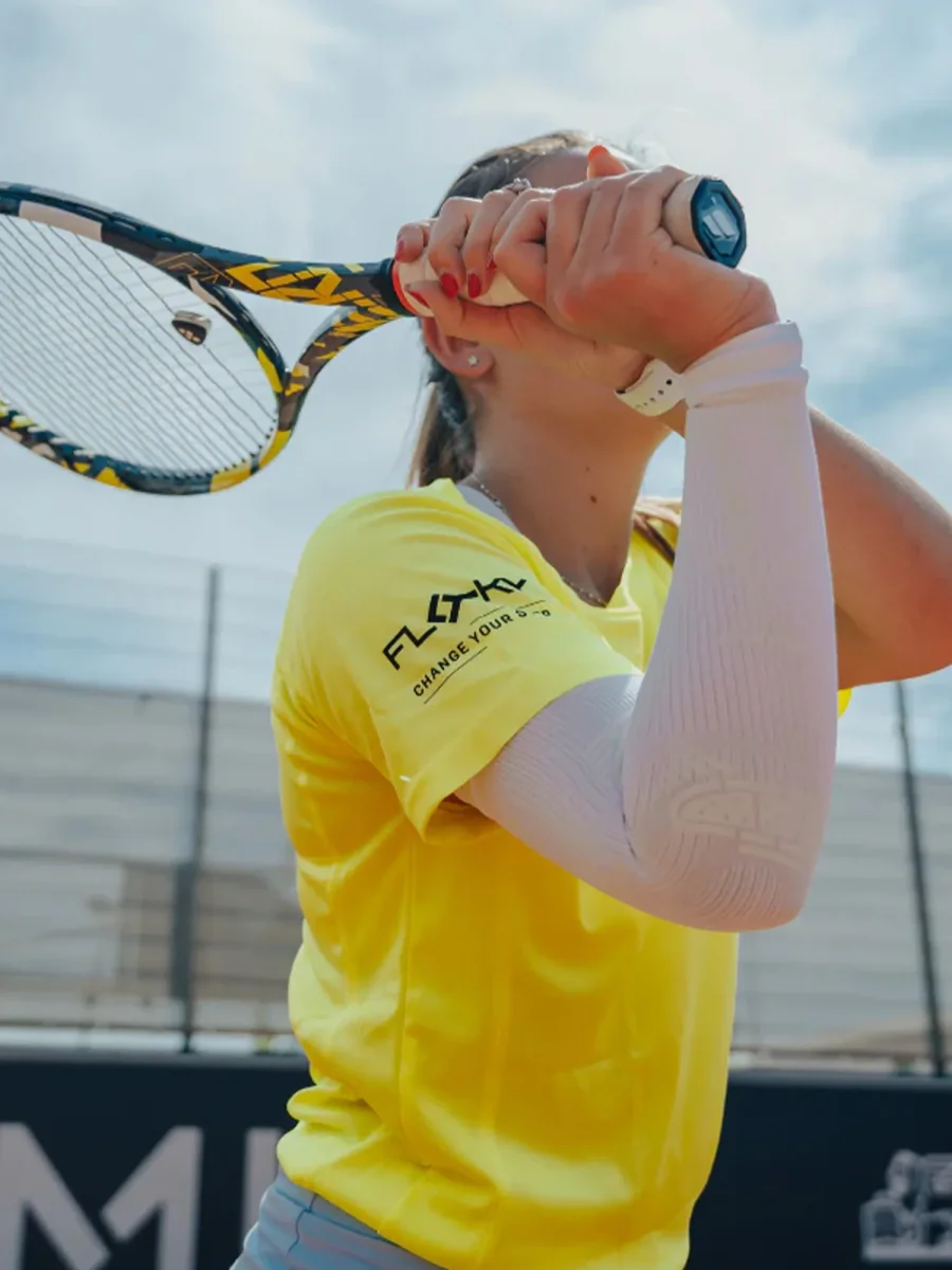 MANICOTTO NO STRAIN FLOKY UNISEX BIANCO - immagine 6