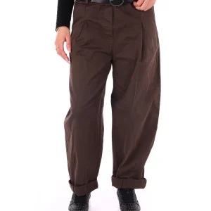 PANTALONE BALLOON MISS LOVE DA DONNA  CIOCCOLATO