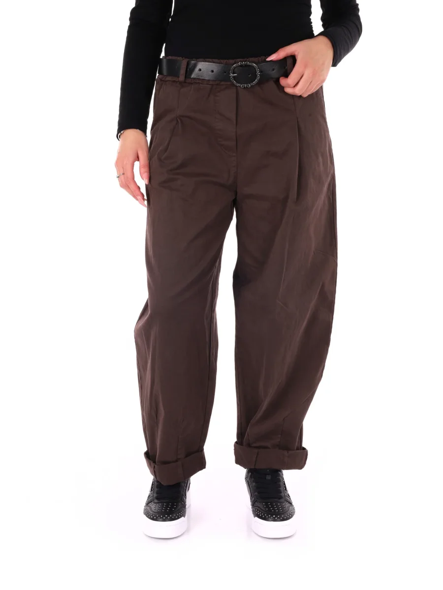 PANTALONE BALLOON MISS LOVE DA DONNA CIOCCOLATO