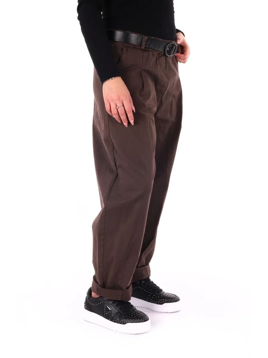 PANTALONE BALLOON MISS LOVE DA DONNA CIOCCOLATO - immagine 9