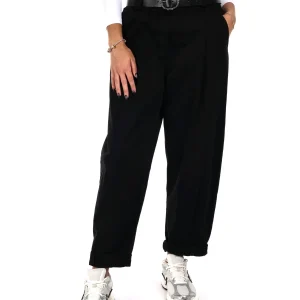 PANTALONE BALLOON MISS LOVE DA DONNA NERO