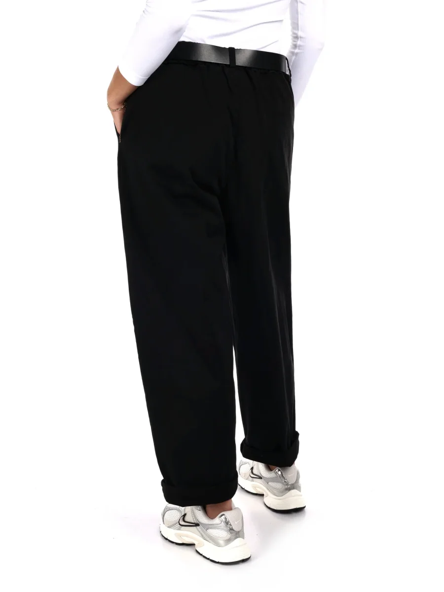 PANTALONE BALLOON MISS LOVE DA DONNA NERO - immagine 5