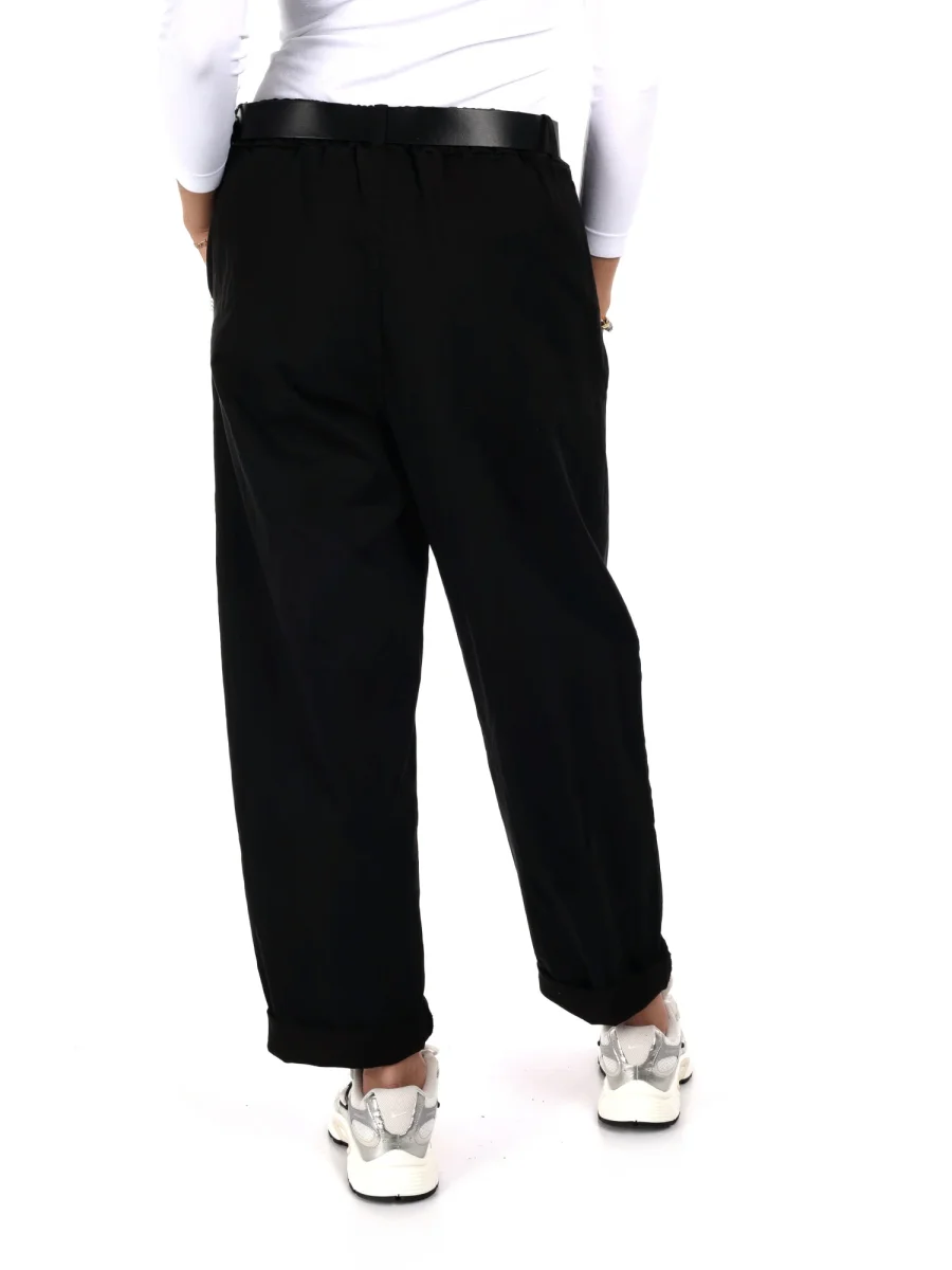 PANTALONE BALLOON MISS LOVE DA DONNA NERO - immagine 6