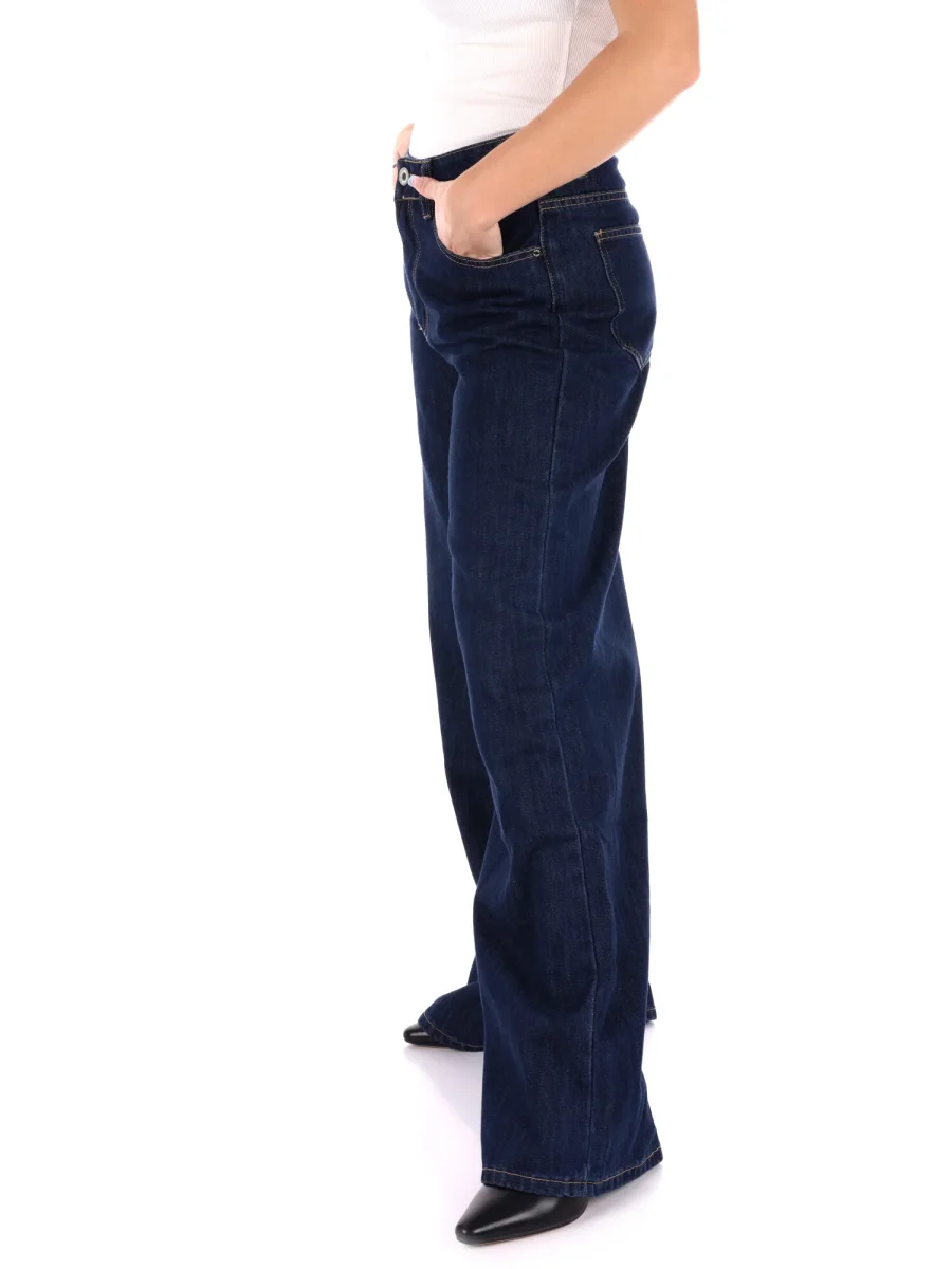 DENIM PANTAPALAZZO MISS LOVE DA DONNA BLU JEANS - immagine 4