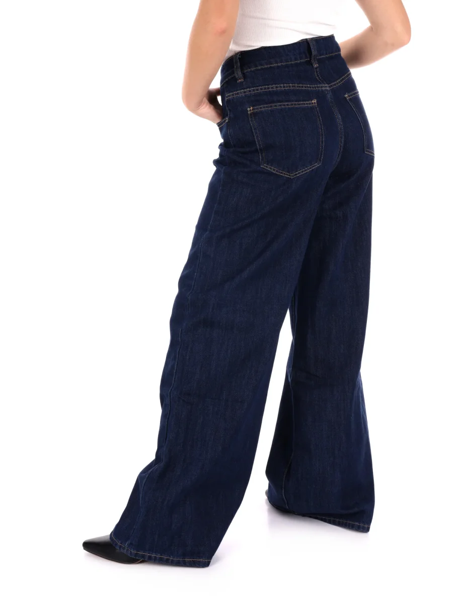 DENIM PANTAPALAZZO MISS LOVE DA DONNA BLU JEANS - immagine 5