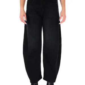 JEANS BALLOON MISS LOVE DA DONNA NERO