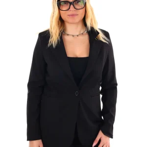 BLAZER CON REVER A LANCIA MISS LOVE DA DONNA NERO