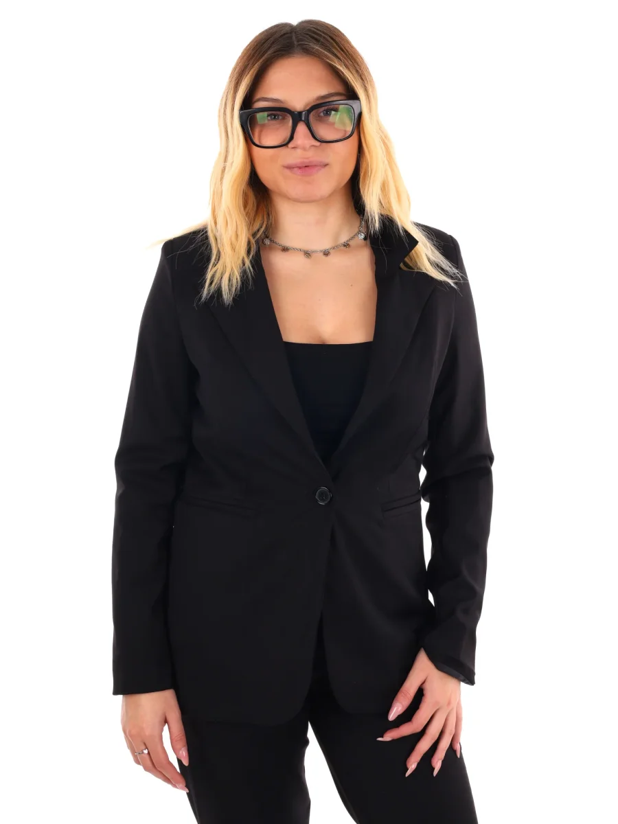 BLAZER CON REVER A LANCIA MISS LOVE DA DONNA NERO - immagine 2