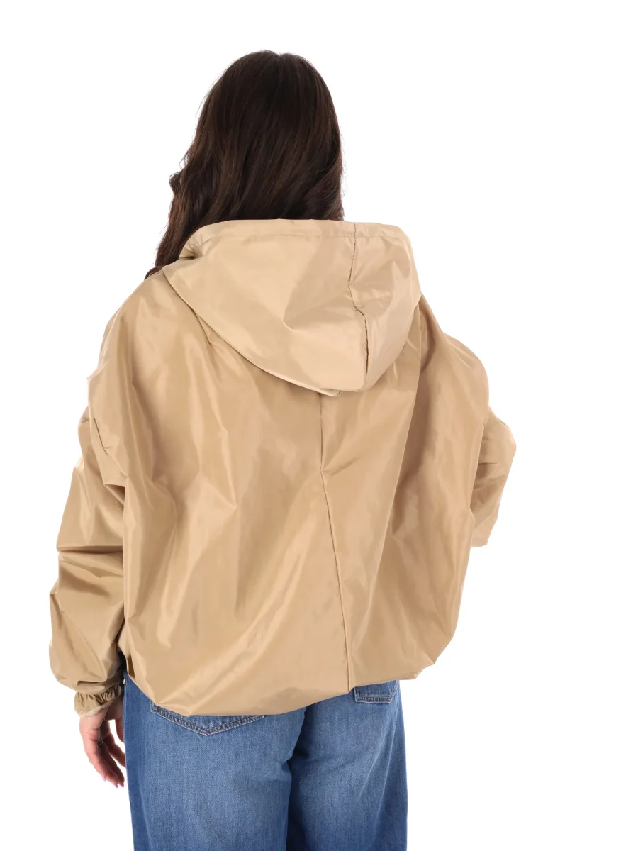 GIUBBINO CAMMEL MISS LOVE CROPPED ACETATO DA DONNA - immagine 5