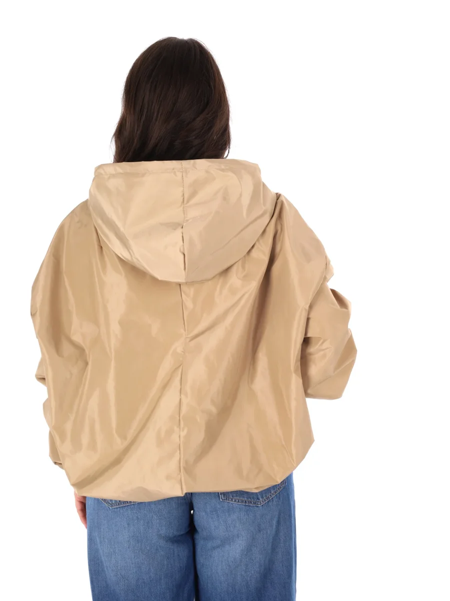 GIUBBINO CAMMEL MISS LOVE CROPPED ACETATO DA DONNA - immagine 6