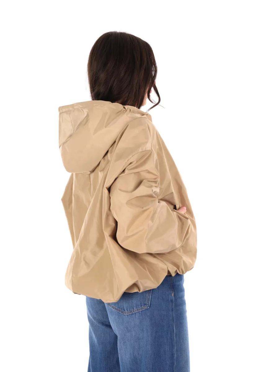 GIUBBINO CAMMEL MISS LOVE CROPPED ACETATO DA DONNA - immagine 7