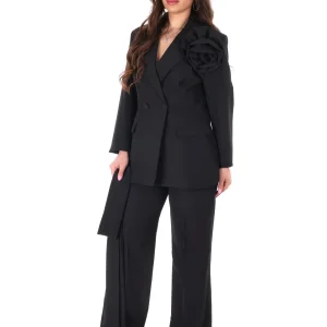 COMPLETO NERO MISS LOVE CON SPILLA FIORE DA DONNA