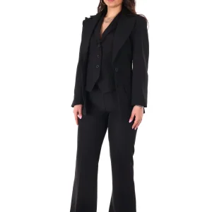 COMPLETO NERO MISS LOVE DA DONNA