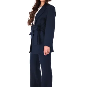 COMPLETO BLU MISS LOVE CON FIOCCO IN VITA DA DONNA