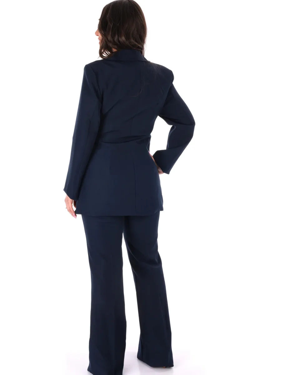 COMPLETO BLU MISS LOVE CON FIOCCO IN VITA DA DONNA - immagine 4