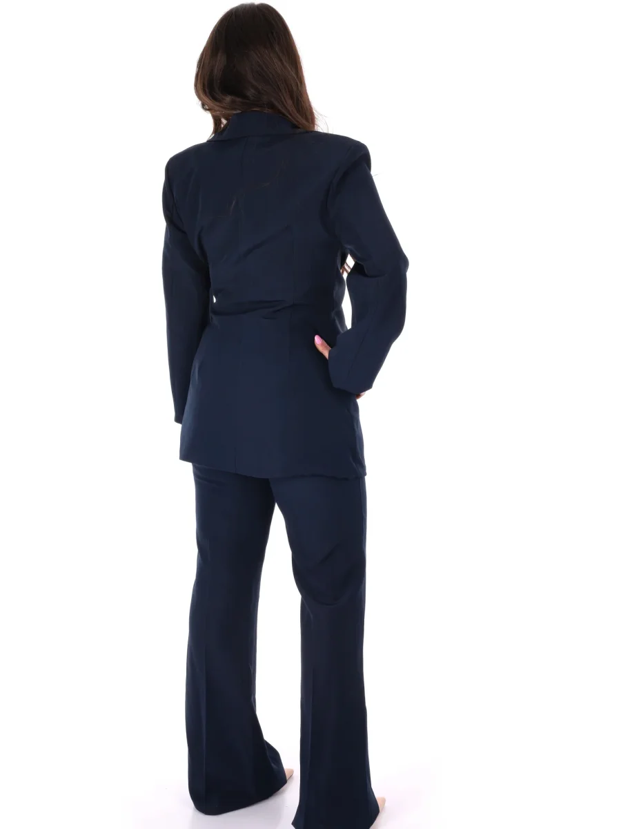 COMPLETO BLU MISS LOVE CON FIOCCO IN VITA DA DONNA - immagine 5