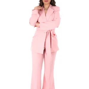 COMPLETO ROSA MISS LOVE CON FIOCCO IN VITA DA DONNA